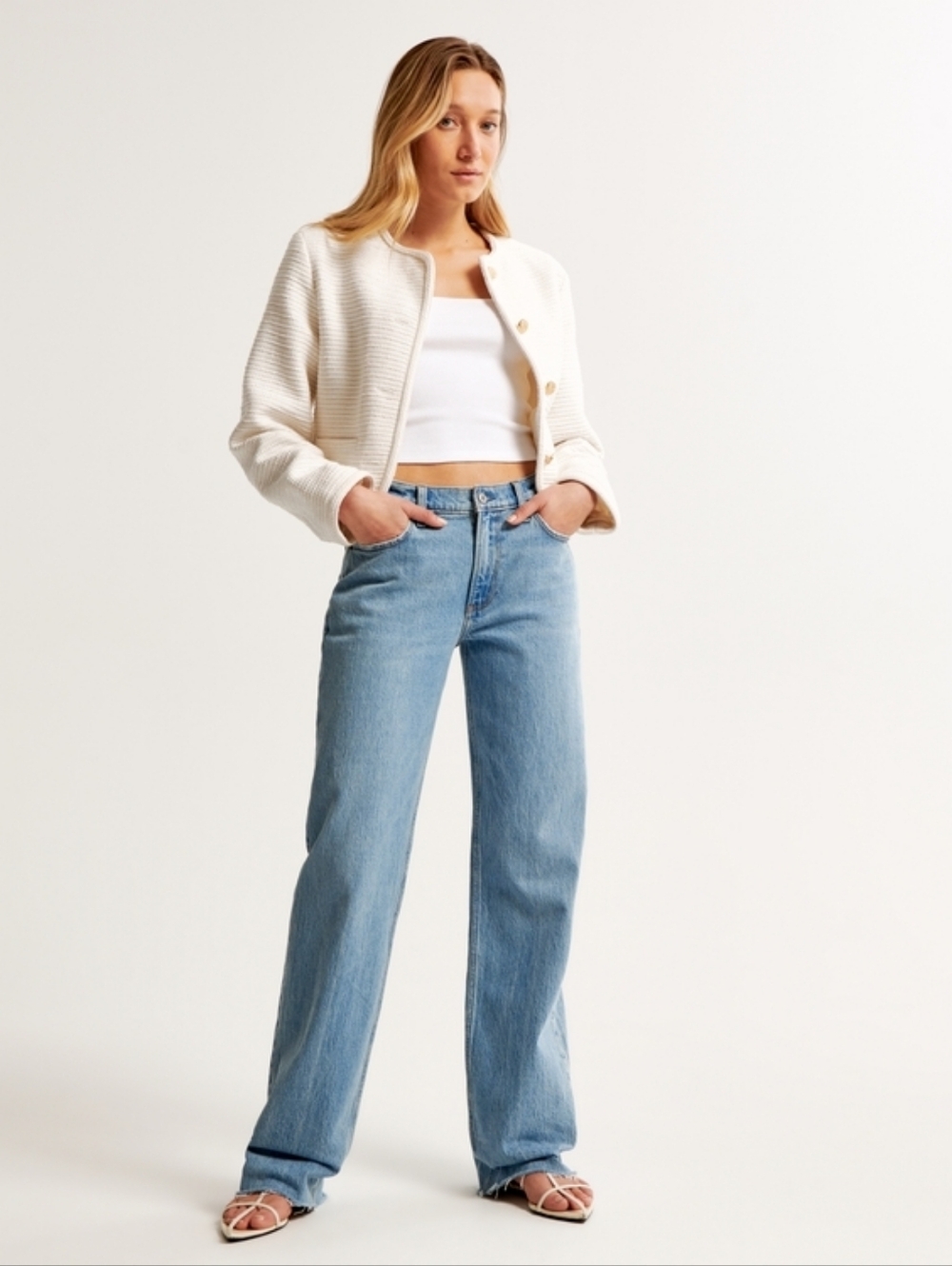 Abercrombie & Fitch Low Rise Baggy Jeanw